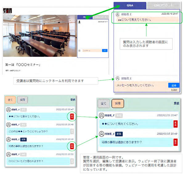Q&A機能イメージ